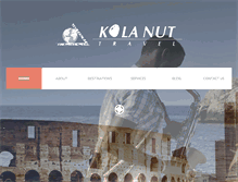 Tablet Screenshot of kolanut.com